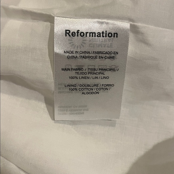 J26 Reformation Odette Linen Dress - Picture 6 of 6